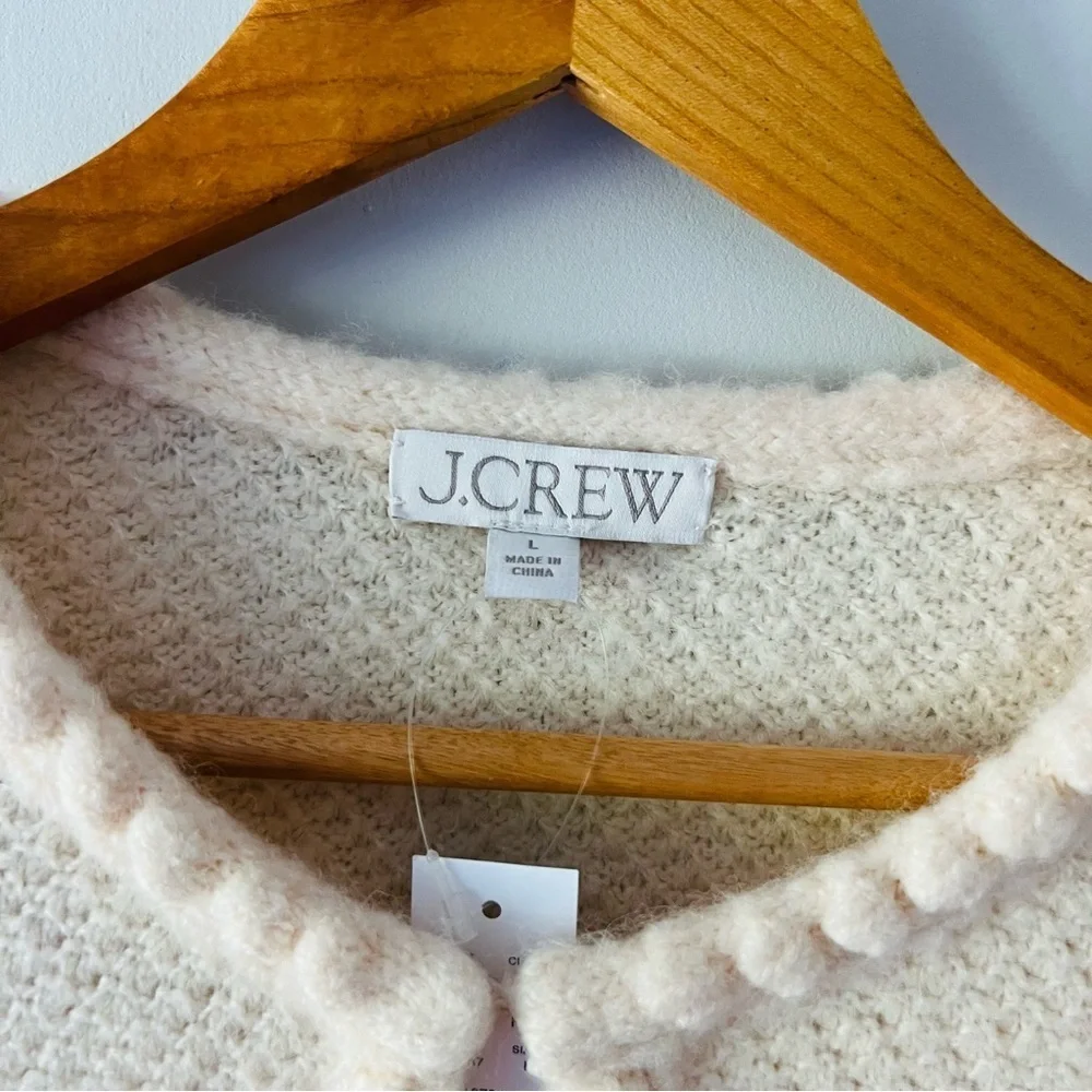 New J.Crew Odette sweater lady jacket with jewel buttons Size Large​​​